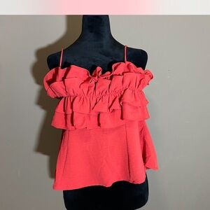 Sienna Sky Red Layered Camisole